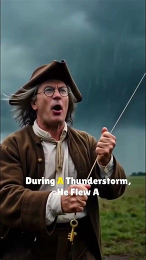 How Electricity Was Discovered ⚡ The Shocking Franklin Experiment. #science #facts #interestingfacts