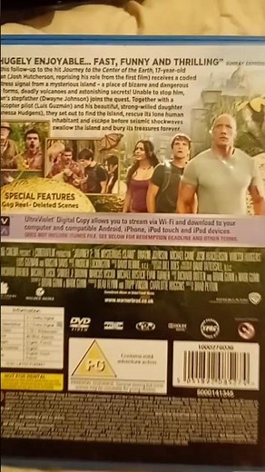 journey 2 the mysterious island movie dvd