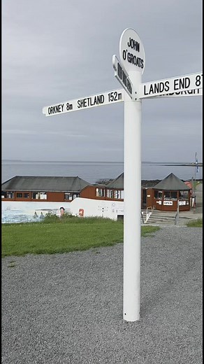 22K views · 565 reactions | JOHN O' GROATS, SCOTLAND John o' Groats is a #village in the #Scottish #Highlands, famous for being the starting or ending point for the "End to End" journey to Land's End in England. It's known for its #dramatic #coastal #scenery, #wildlife, and the #iconic #signpost marking the #northernmost #point of #mainland #Britain. #BeautifulScotland #Scotland | Beautiful Scotland | Facebook