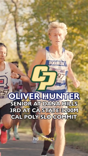 Cal Poly Slo commit Oliver Hunter had a great senior track season for Dana Hills! 🔥👏
