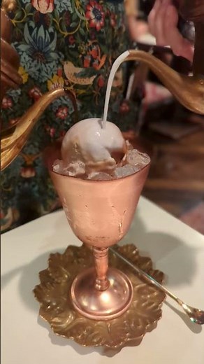 長野県松本市：「珈琲美学 アベ」の「モカクリームオーレ」