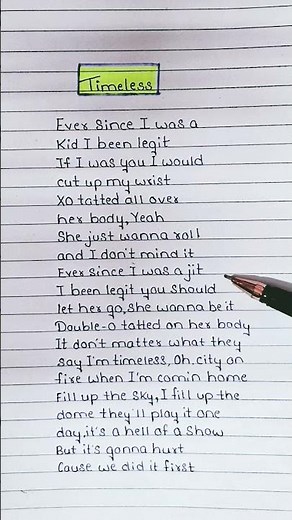 Timeless (Lyrics) ~ The weekend ft. playboi carti 🖤 #theweekend