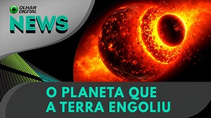 Ao vivo | A Terra 'engoliu' um planeta - que pode ainda estar por aqui | 25/04/2025 | #OlharDigital