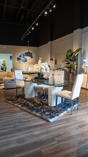 31K views · 156 reactions |  Discover the Emery Dining Table! ️✨  Crafted with sleek stainless steel and ceramic  Pure sophistication and versatility  Perfect for any occasion—big gatherings or cozy setups  Elevate your dining space effortlessly Find the furniture you like, at the prices you love, only at Rana Furniture ✨ #EmeryDiningTable #ChicDesign #HomeDecor #Miami #RanaFurniture | Rana Furniture | Facebook