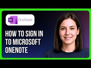 How to Sign In to Microsoft OneNote