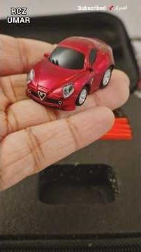 Micro RC Alfa Romeo Red Mini-Q 1:72 Wltoys | سيارة ريموت #unboxing #alfaromeo