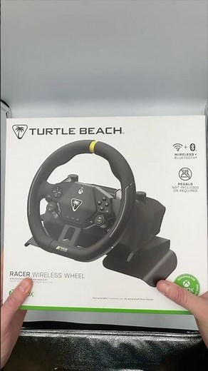 Unboxing the Racer Wireless Racing wheel #simracing #simracer