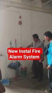 New Instal Fire Alarm System#firealarm #alarmsystems #firealarmsystems #firealarmpanel