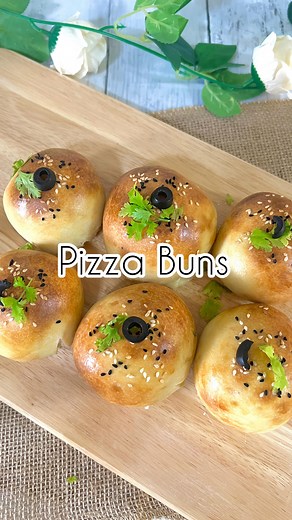 54K views · 768 reactions | Pizza Buns ✅Ingredients List ▪️Dough...