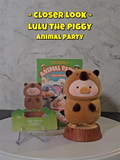 CLOSER LOOK - LULU THE PIGGY ANIMAL PARTY UNBOXING 🐷🎉 We opened Miniso’s Lulu the Piggy Animal Party blind boxes and they are TOO cute 😭 @minisoofficial_ Every design is dressed in a different animal costume and we seriously didn’t know which one to hope for! The details, the tiny outfits, the colors… obsessed. Which Lulu would you want to pull? Let us know in the comments! 👇 ... .. . This is a closer look at Miniso’s Lulu the Piggy Animal Party series blind boxes and they are absolutely ado
