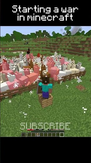 Minecraft War Moment