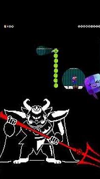 ASGORE Theme in Super Mario Maker 2 🎺 #music #short #fyp