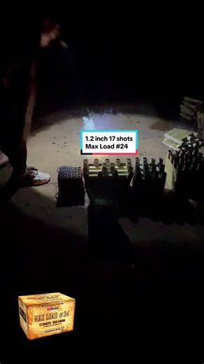 1.2 inch 17 shots firework cake 🔥#riakeo#fireworks#fireworksfactory#pyro#foryou#donotimitate