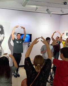 Designed for children, teens, and adults with disabilities and their families, Passport to the Arts provides a welcoming, accessible, and cost-free introduction to the performing arts at Lincoln Center. Passport recently teamed up with CO/LAB Theater Group for a visit to “Border Crossings,” a new exhibit at the New York Public Library for the Performing Arts about the fundamental contributions of artists of color and artists from immigrant or Indigenous communities to the history of modern dance