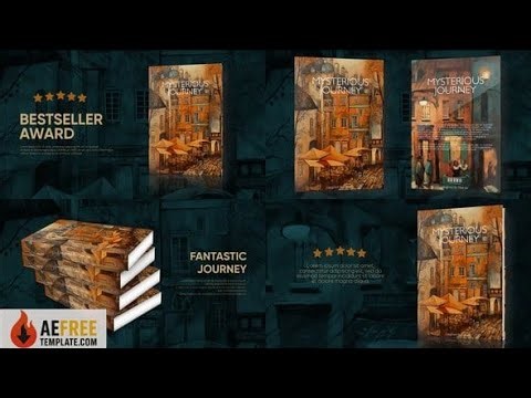 Book Promo Kit mockup 50676551 - Drive Link | Free After Effects Template