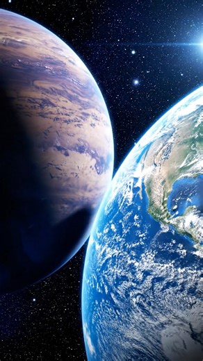 🌍💥 A purple-brown planet collides with Earth — slow, cinematic impact — dust and debris rise as it skids to a stop 😱 #MadeWithAI Planet Collision: The Moment Earth Meets Its Twin 🌌 #AIplanet #EarthImpact #CinematicAI #ViralVideo #Apocalypse #MadeWithAI | Earth Impacts