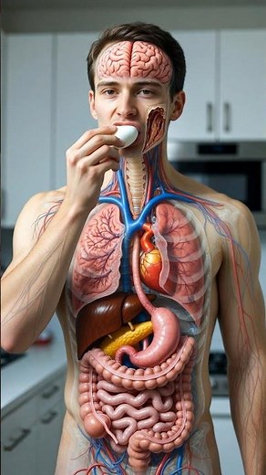 Inside the Human Body: The Full Journey of Food | 3D Digestive System Explained