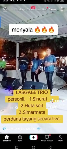 Live Performance by Las Gabe Trio: Unforgettable Batak Melodies