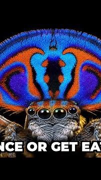 This Tiny Spider Dances for Its Life 🕷️✨