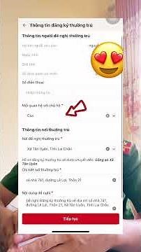 ➤Chuyển khẩu cho con trên dịch vụ công vneid