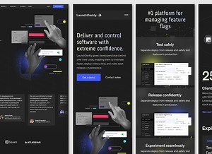 Launch Darkly Rebrand