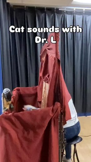 ASMR: Cat Sounds edition. #education #teacher #teaching #learning #school #classroom #edchat #puppet #puppetry #puppetheater #puppetshow #kidsentertainment | Puppet Art Theater Co.