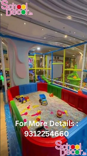 "Best Indoor SandPlay for Kids | Fun Activities & Soft Play Area Tour 2025" #schooldecor #playground