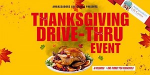 13th Annual Thanksgiving Drive-Thru Giveaway Event