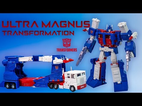 ULTRA MAGNUS! Transformers Studio Series 86 FUN! Transformation Robot & Truck mode