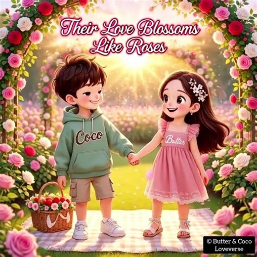 Butter & Coco Loveverse - Romantic Animated Love Story | Cute Cartoon Couple 💞