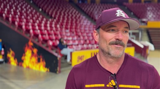 Always great talking Sun Devil Volleyball with coach JJ Van Niel The Sun Devils are 16-2, ranked in the Top 10 and in first place in the Big 12 | Robby Baker Sports