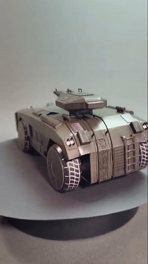 Alien APC #aliens #papercraft #shorts #ytshorts