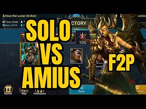 SOLO vs AMIUS | Raid Shadow Legends (F2P)