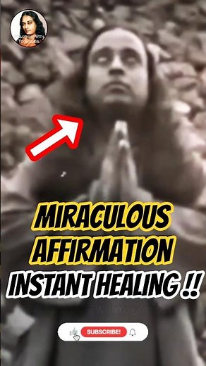 Paramahansa Yogananda - Healing Affirmations