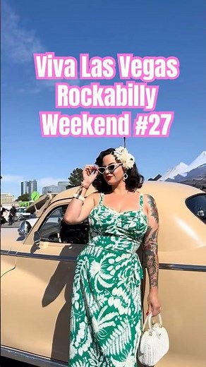 Viva Las Vegas Rockabilly Weekend car show and music festival in Las Vegas Nevada #vlv #lasvegas