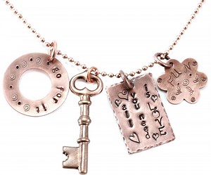 Stamped Charms for Personalized Metal Stamped Jewelry With Tracy Stanley at Beaducation - Step by Step Jewelry Making Video Tutorials