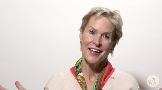 "I think I was an engineer and scientist from day one!" From being awarded the Nobel Prize, to advice for young scientists, we spoke to Frances Arnold about her career in science. Watch the full interview. #WomenInScience | Nobel Prize