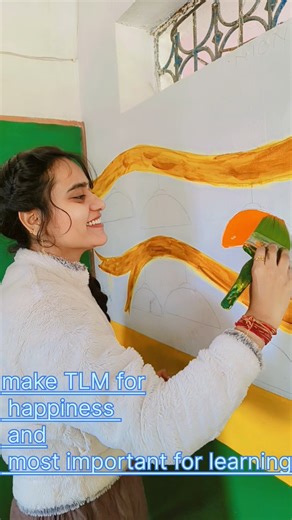 making TLM । classroom decoration