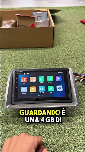 Plug And Play android per FIAT PANDA 2 serie con carplay/android auto wireless pronta al montaggio