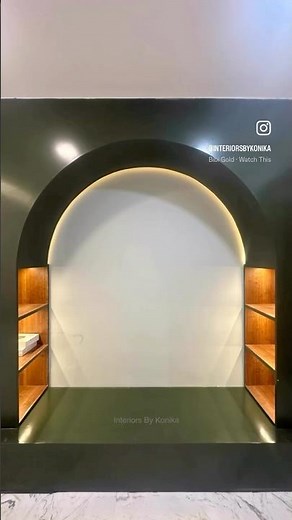 Home Library Goals! Stunning Arch Bookshelf & Reading Corner Design