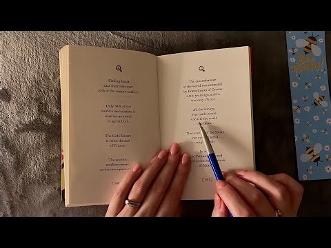 📒 ASMR - (the LAST Part) - Super Relaxing Book Reading 2024 Facts - Clicky Whispers