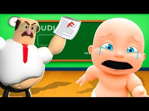 Baby Escapes EVIL PRINCIPAL!