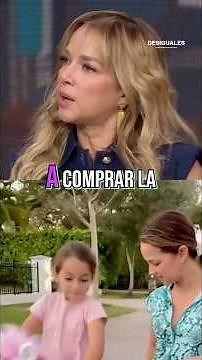 Adamari López shared how she has taught Alaïa to value what she has #DesigualesTV