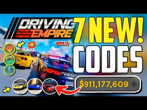 ⚠️XMAS!🎄🎅[CODES]⚠️DRIVING EMPIRE ROBLOX REDEEM CODES 2025 - DRIVING EMPIRE CODES