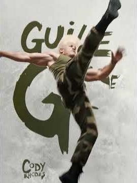 Cody Rhodes as Guile turns his poster into him doing a Flash kick for the new Street Fighter Movie