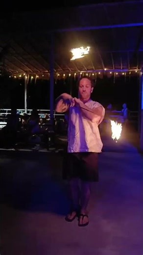 Fire Spinning, No Tricks — Just Flow
