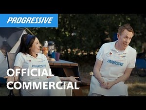 Progressive cast in Sticking It To The Boss commercial