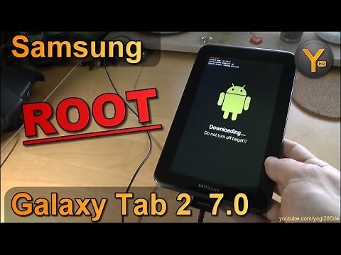 Root-Rechte für das Samsung Galaxy Tab 2 7.0 / GT-P3110 / GT-P3100 Rooten