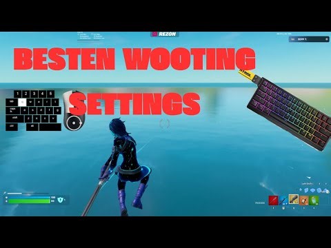 die BESTEN wooting settings für FORTNITE (0 Input Delay)