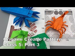 Origami Crease Pattern Class 5 (Part 3)